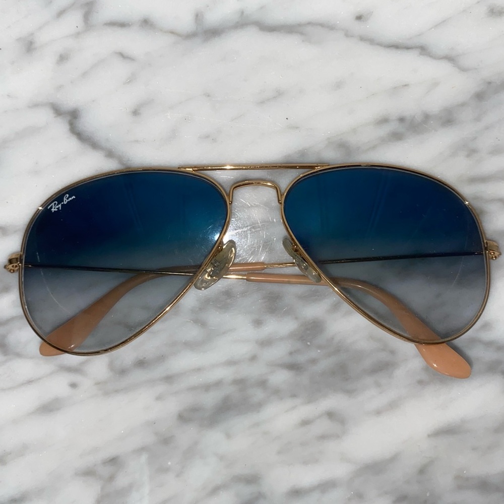 Rayban Blue Ombre Sunglasses
